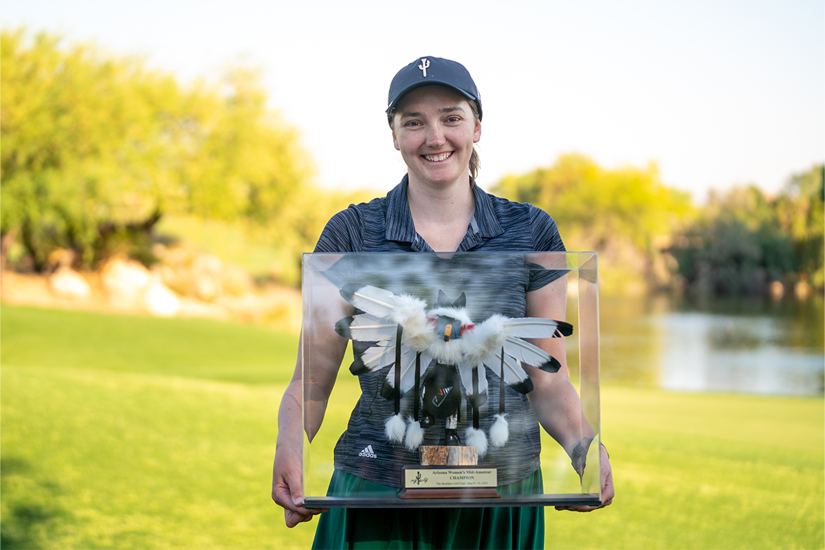 Hodgkins Rallies In Final Round To Win Third Consecutive Arizona